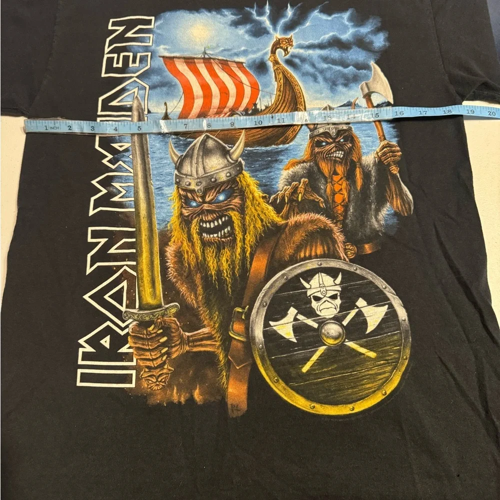Vintage 2006 Iron Maiden “A Matter of Life and Death Nordic” T Shirt‎ S Tour